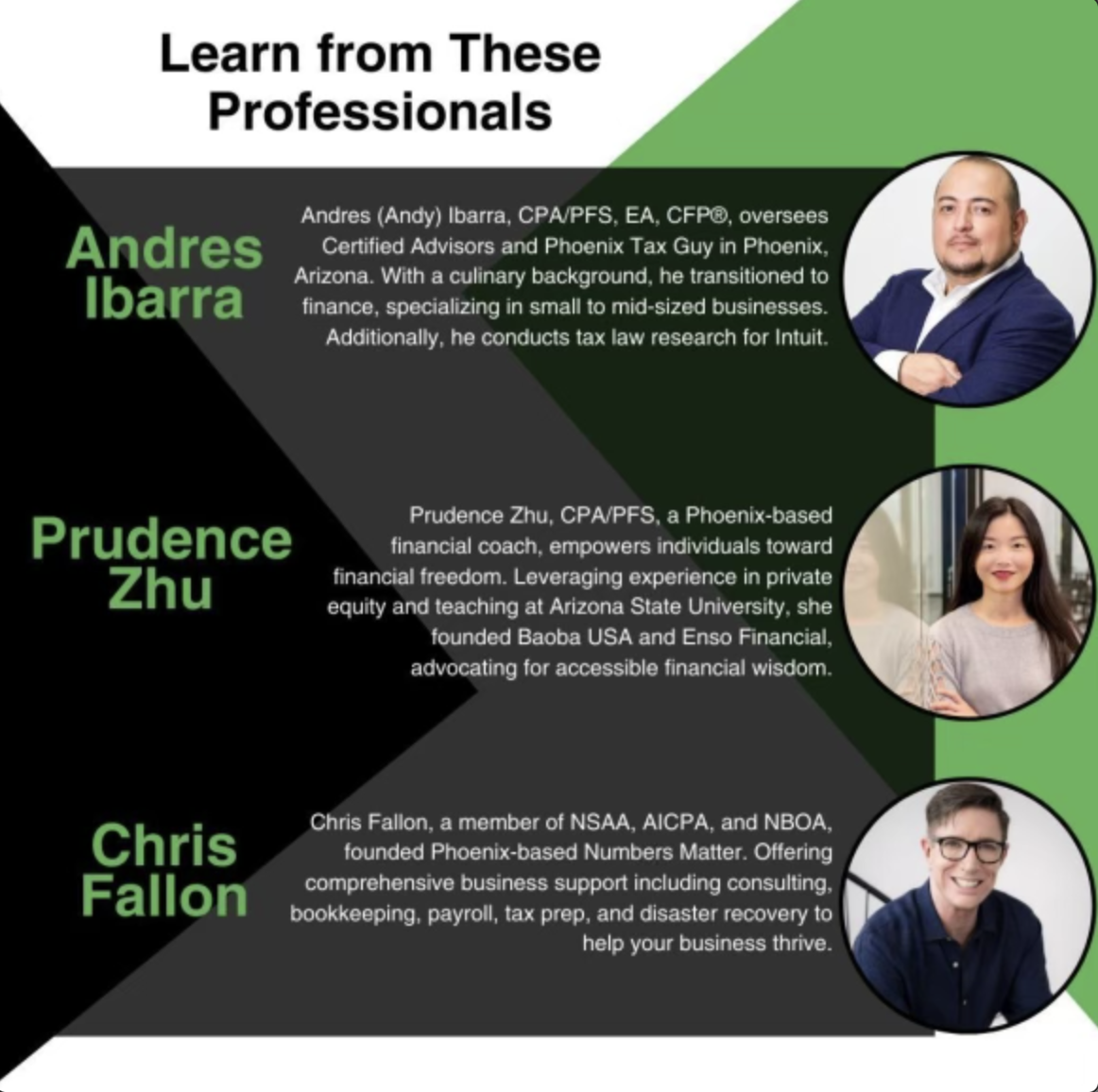 Unlock Your Tax Potential: A Virtual Panel for Small Business Owners