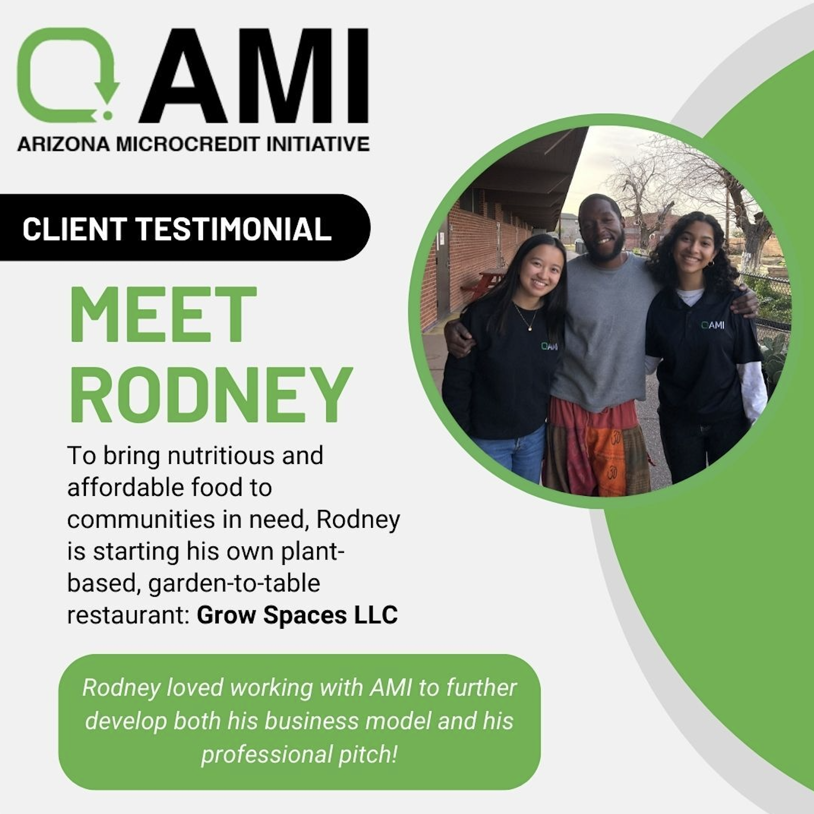 Client testimonial: Meet Rodney, Grow Spaces LLC