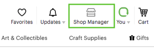 a picture showing shop manager