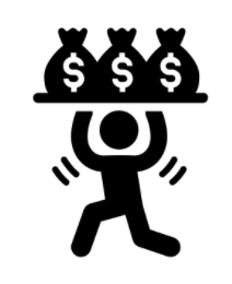 A picture of someone holding a lot of cash - symbolizing small business investors ready to allocate funds