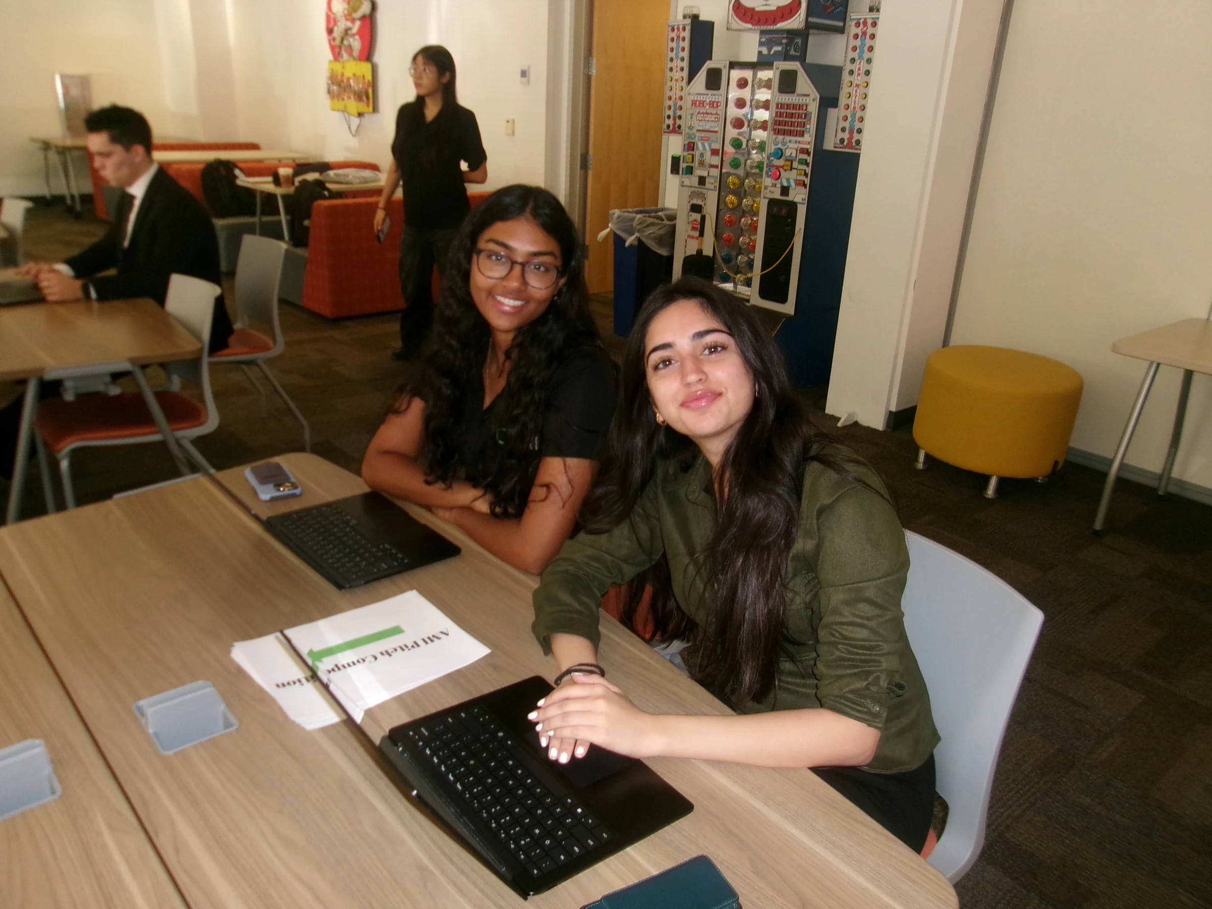 AMI community members at the December 2025 pitch competition